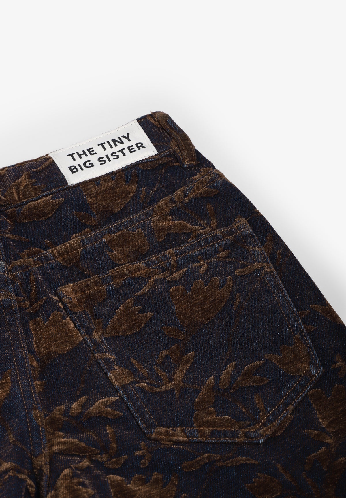 THE TINY BIG SISTER | MARU JACQUARD JEANS