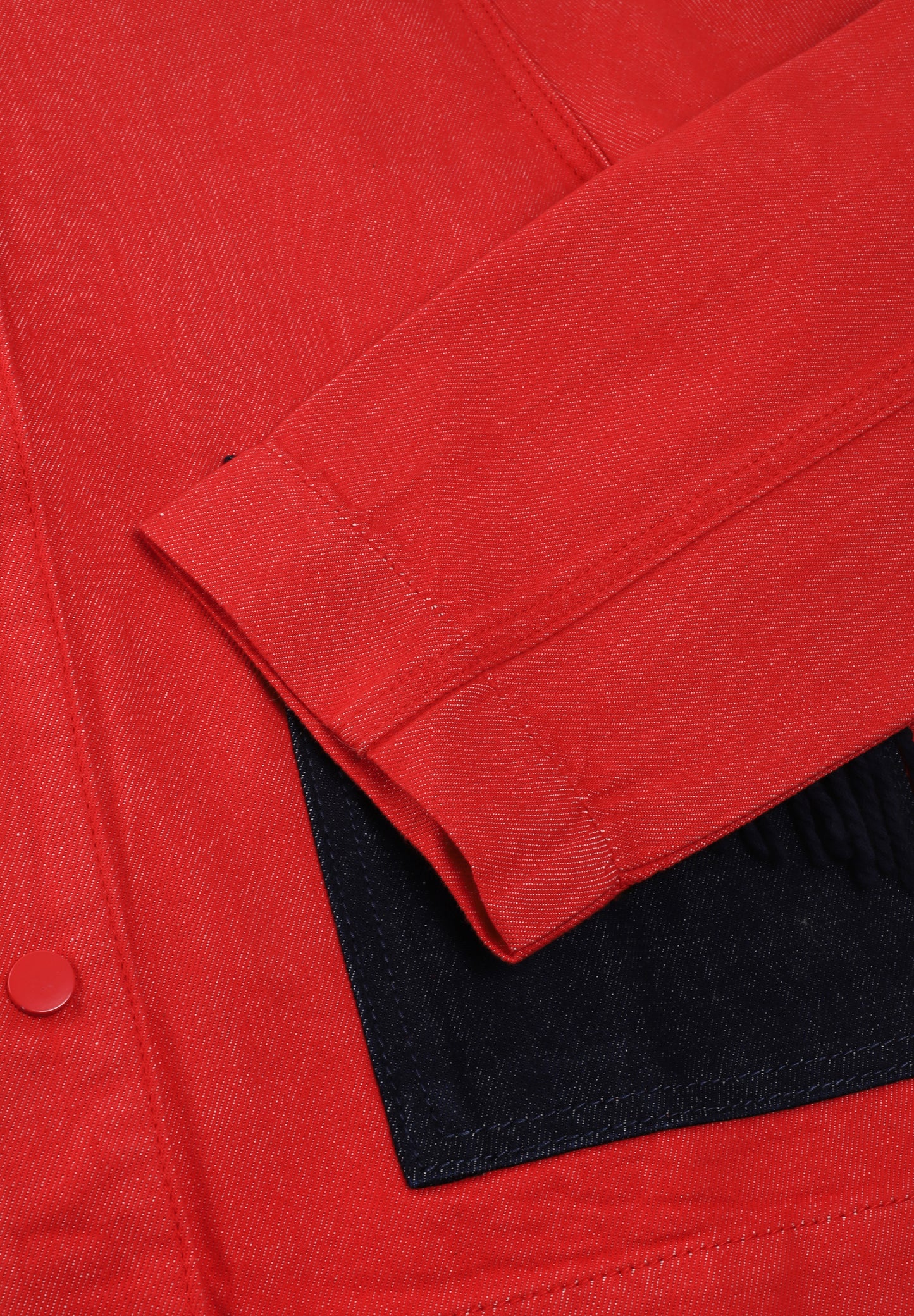 THE TINY BIG SISTER | BICOLOR DENIM JACKET