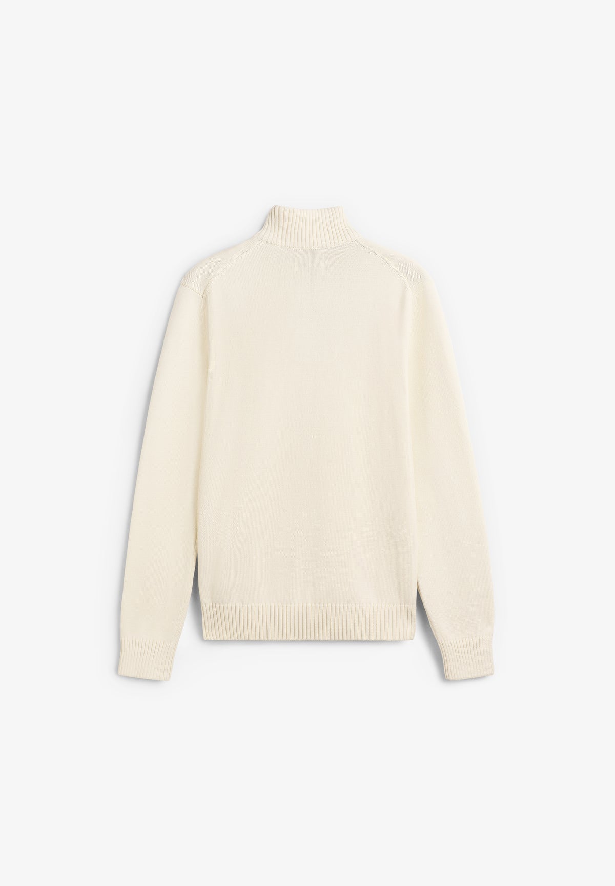 GANT | COTTON KNIT HALF-ZIP SWEATER