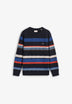 GANT | JERSEY LAMBSWOOL CABLE STRIPED