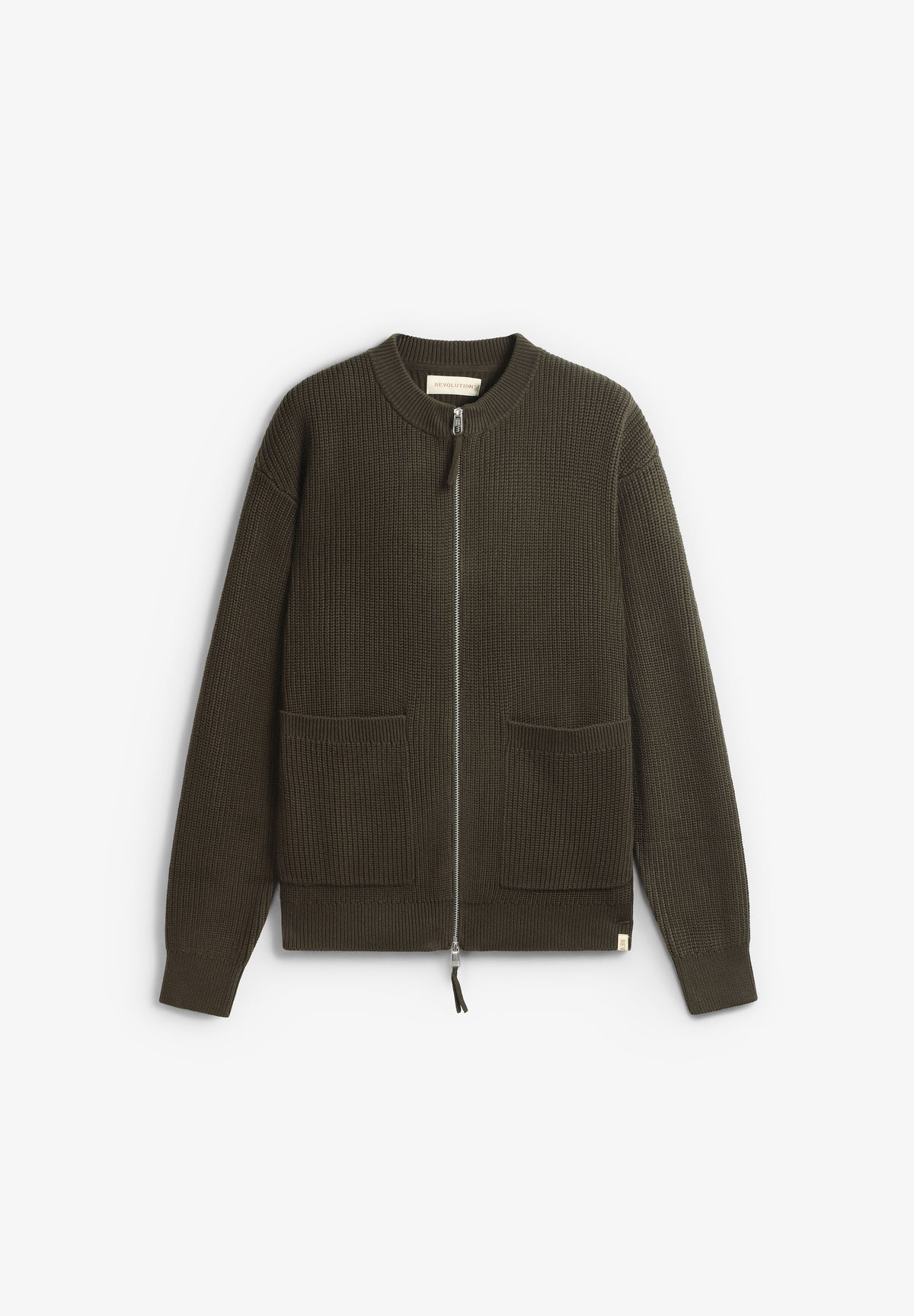 REVOLUTION | ZIPPED KNIT CARDIGAN