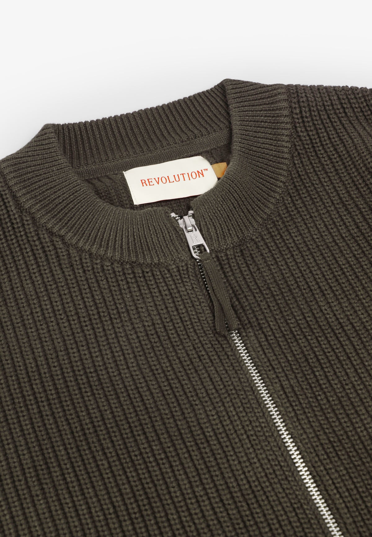 REVOLUTION | ZIPPED KNIT CARDIGAN