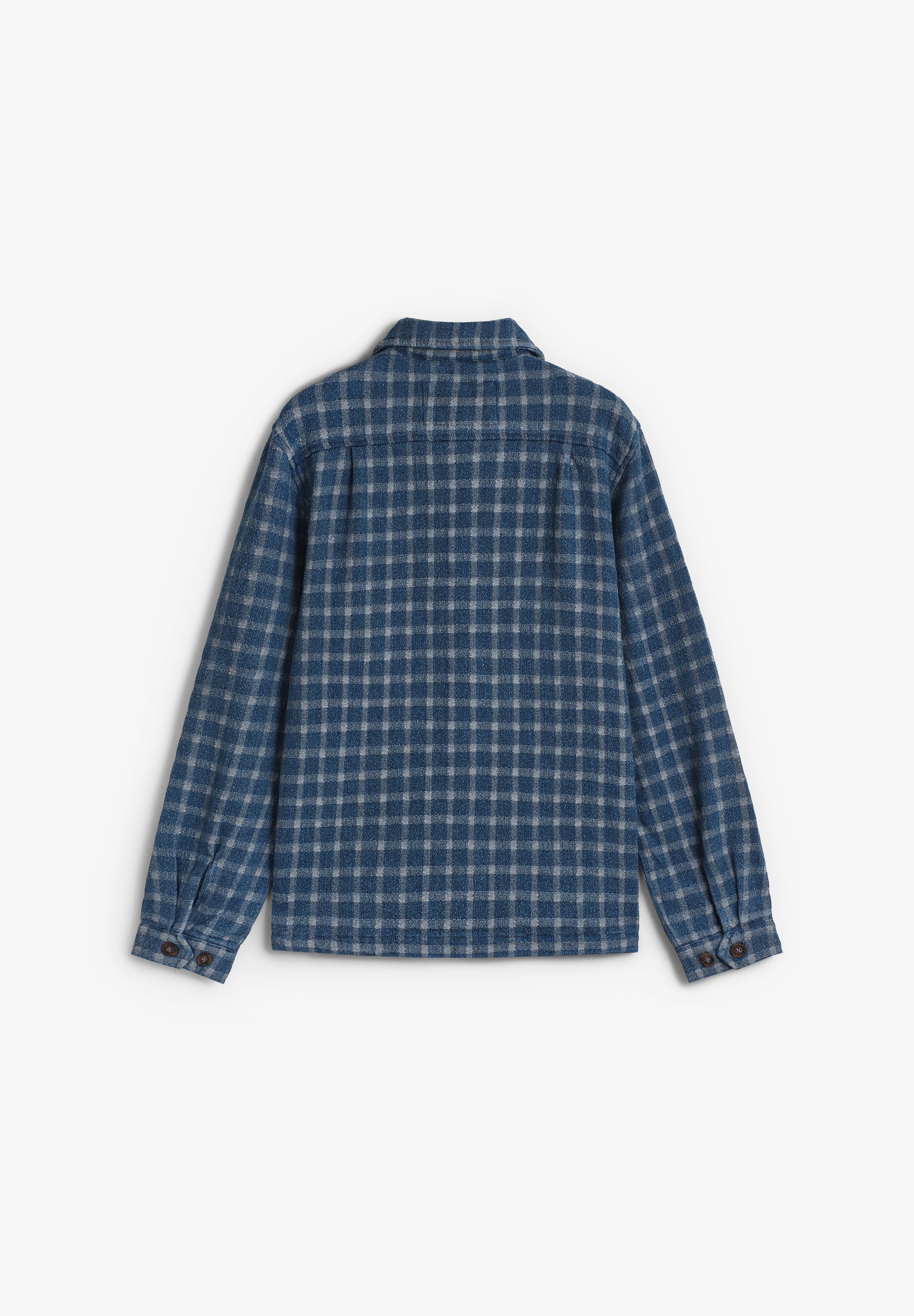 RHYTHM | JACQUARD CHECK L/S LSHIRT