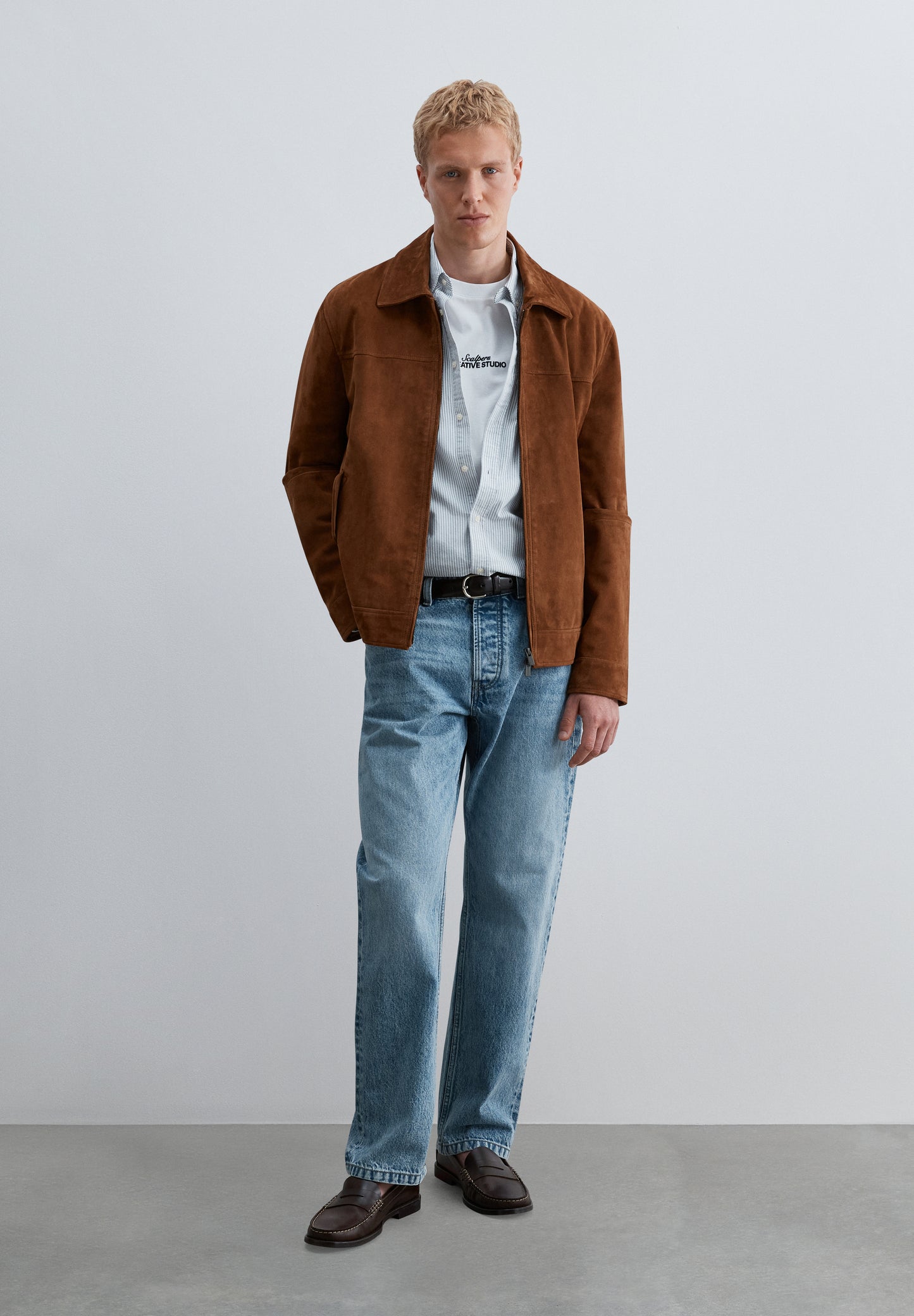 CHAQUETA ANTE BOLSILLOS