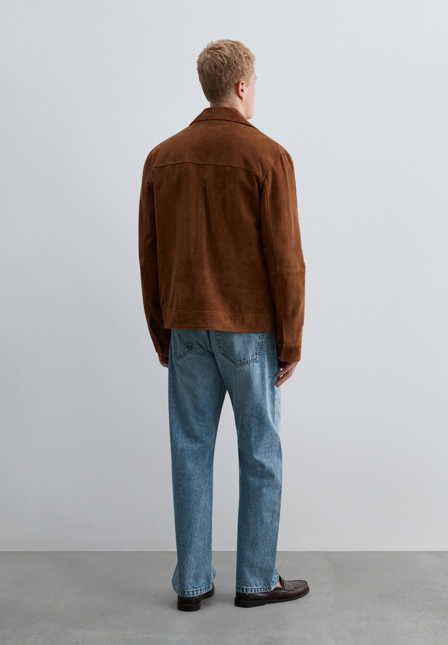 CHAQUETA ANTE BOLSILLOS