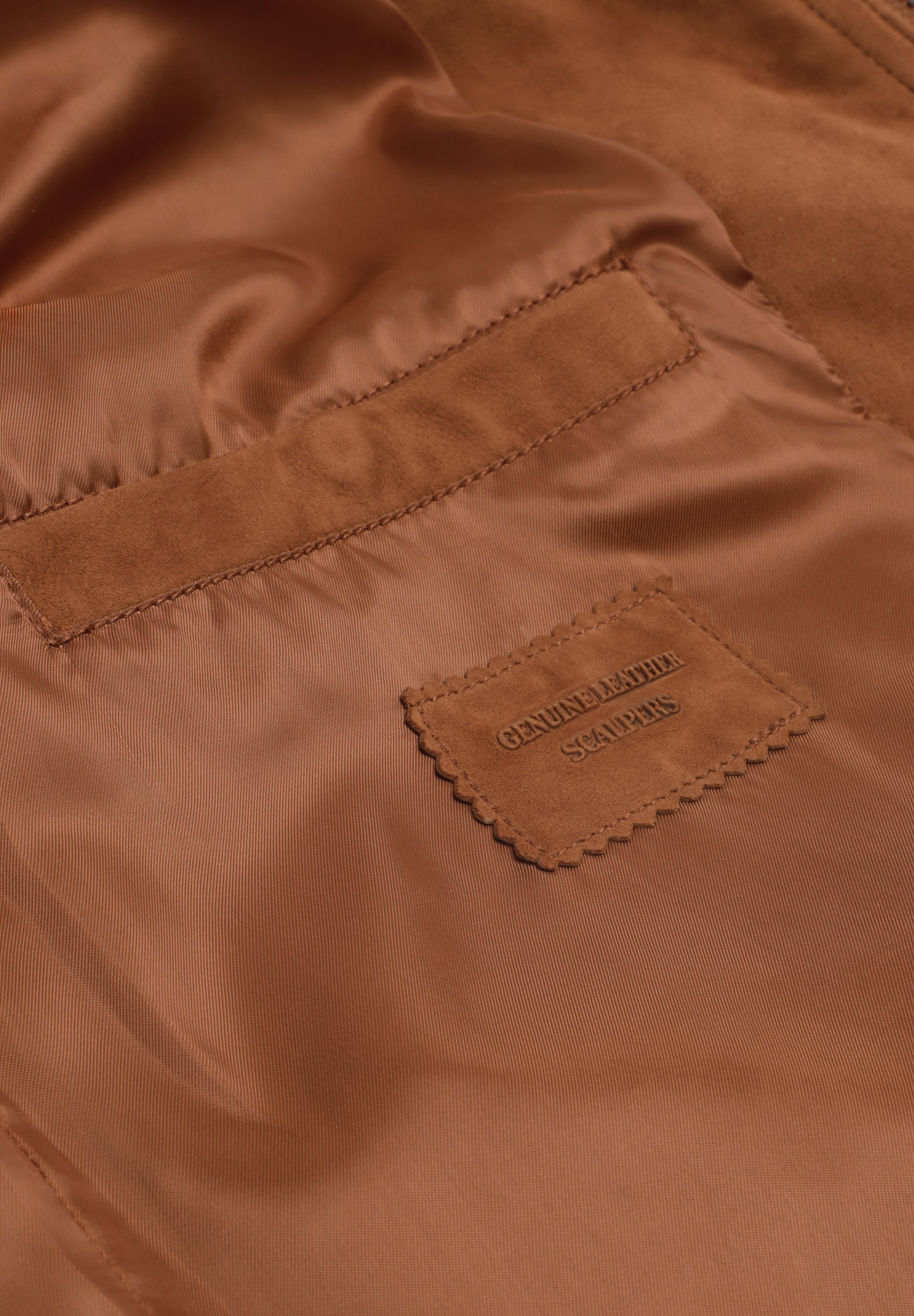 CHAQUETA ANTE BOLSILLOS