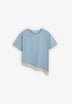 CAMISETA ASIMÉTRICA FLECOS