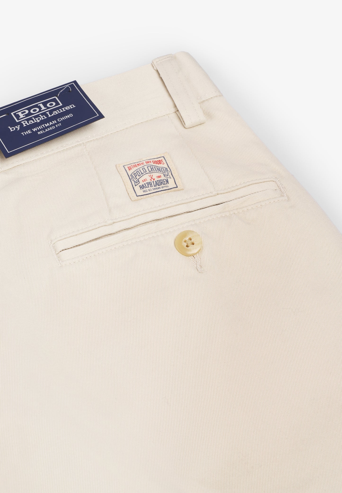POLO RALPH LAUREN | TWILL-WHITMAN PLEATED CHNO