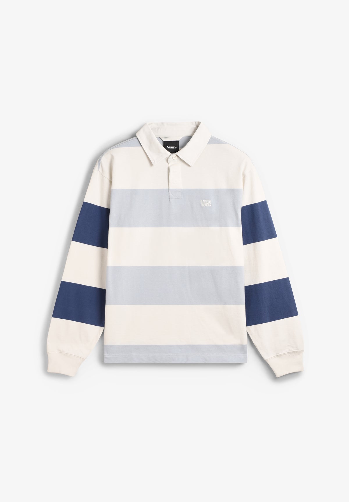 VANS | POLO  2-TONE STRIPE WARD RUGBY LS
