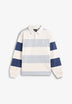 VANS | POLO  2-TONE STRIPE WARD RUGBY LS