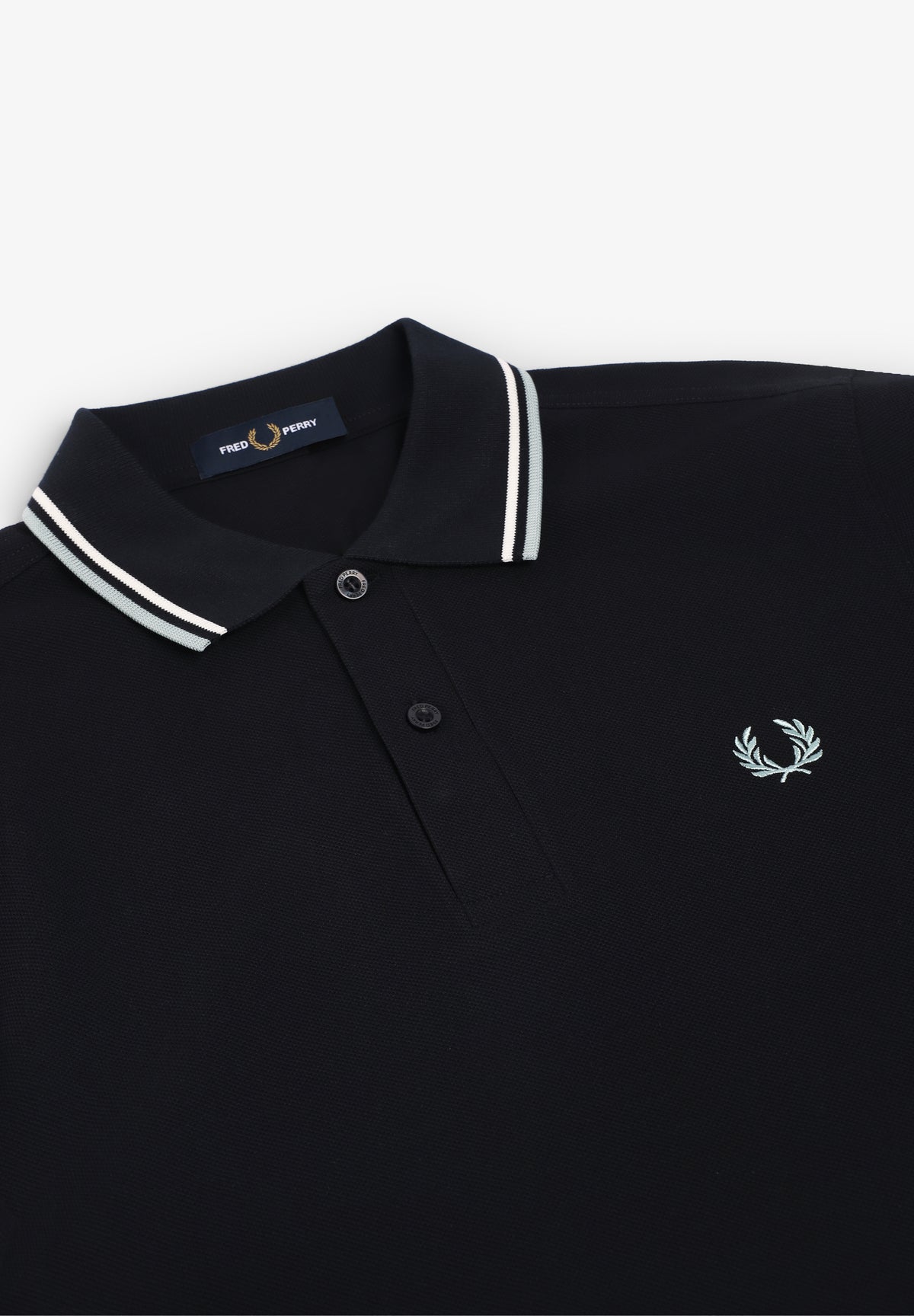 FRED PERRY | POLO MANGA LARGA TWIN TIPPED