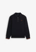 FRED PERRY | SUDADERA HALF ZIP COLLARED