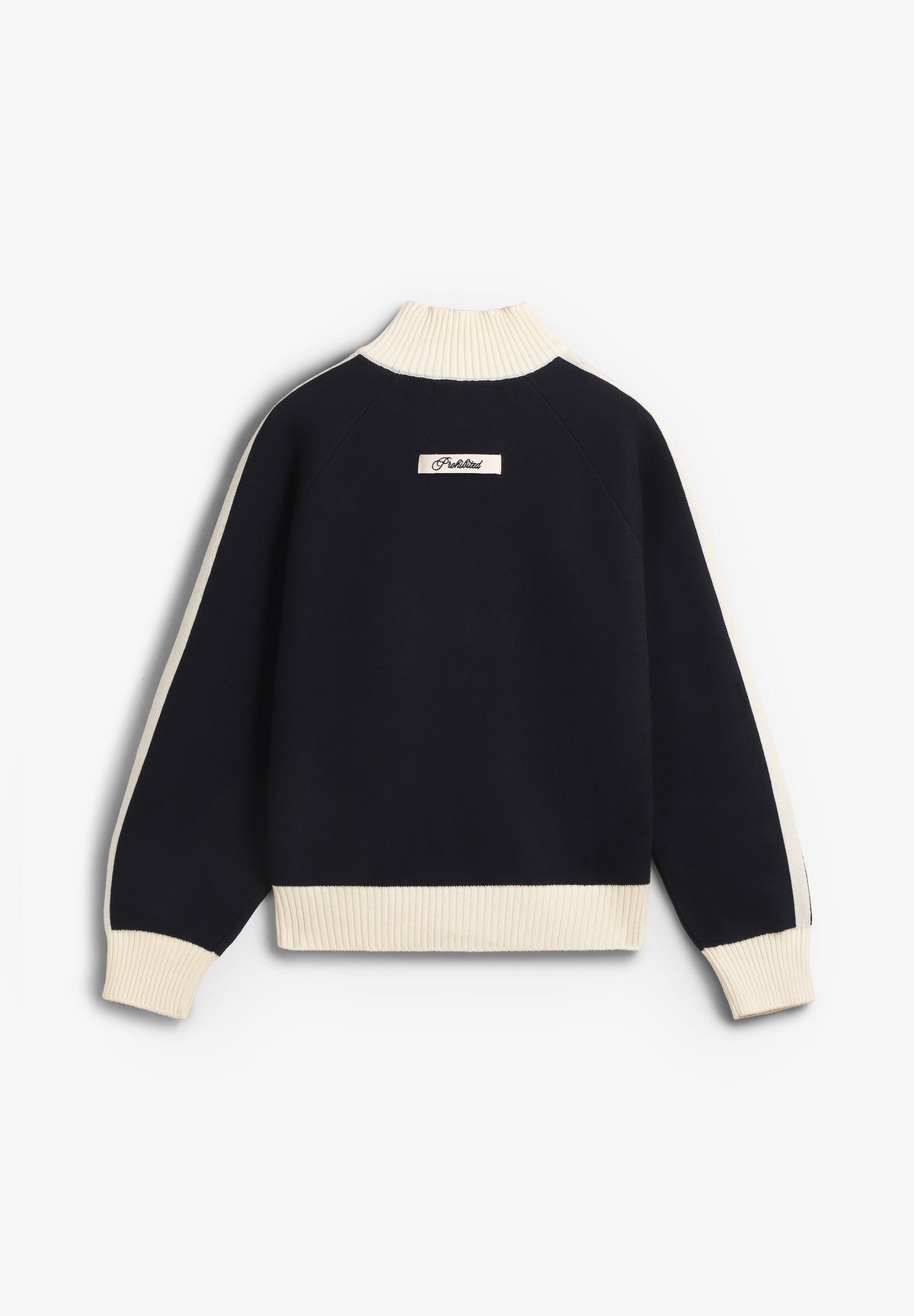 PROHIBITED | LETTERMAN KNIT JACKET