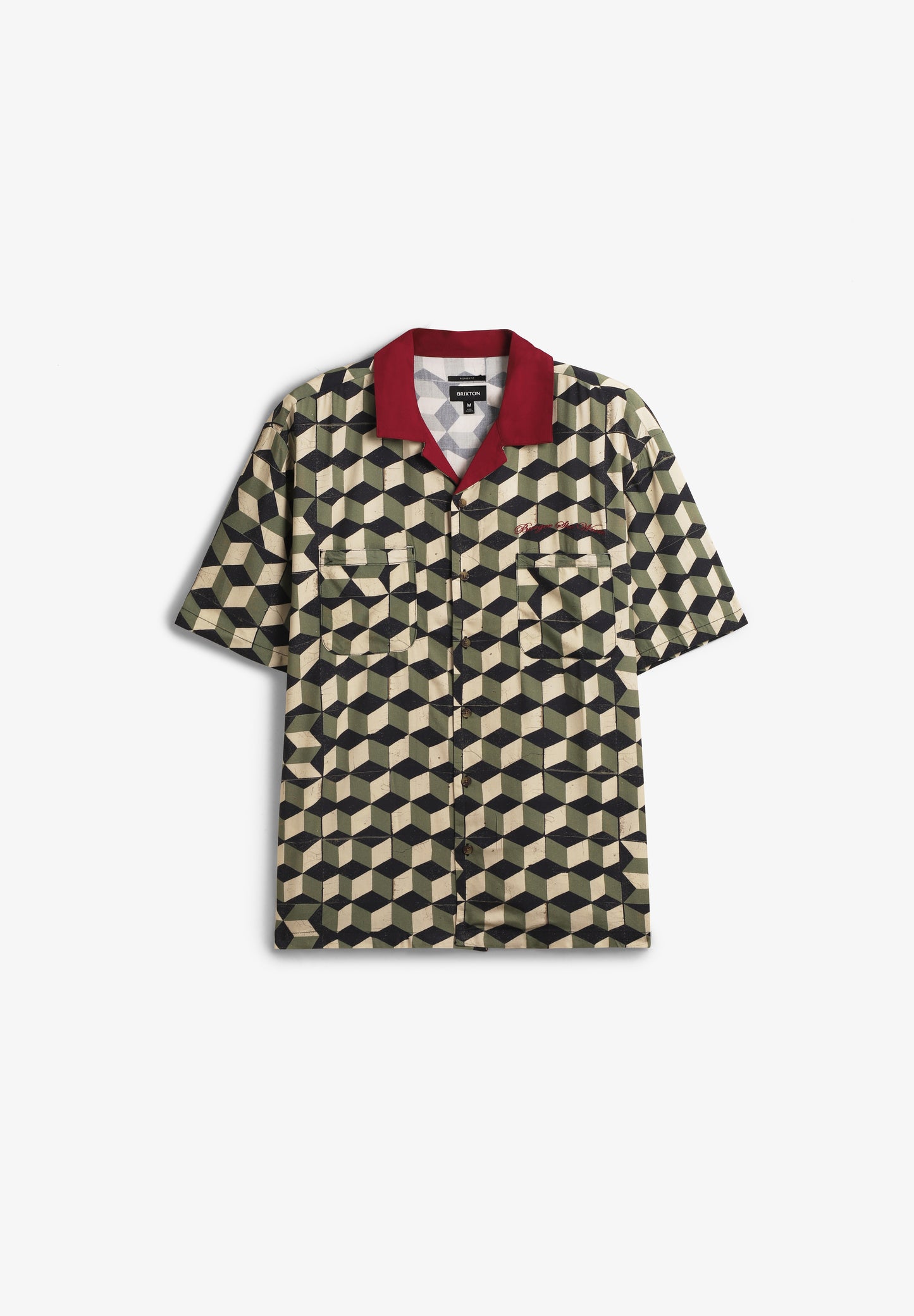BRIXTON | BURGER SHE WROTE S/S WVN