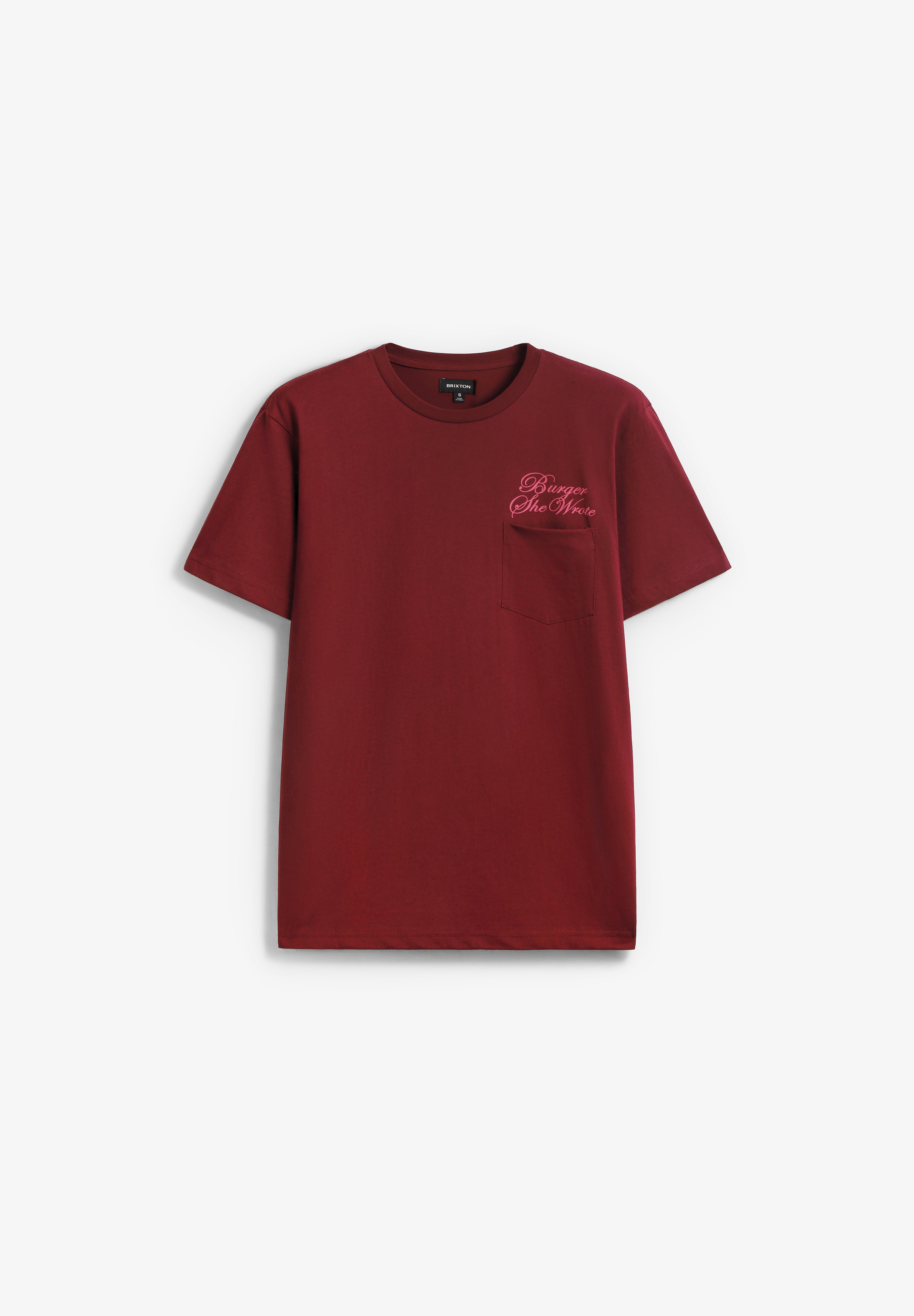 BRIXTON | BURGER SHE WROTE POCKET TEE