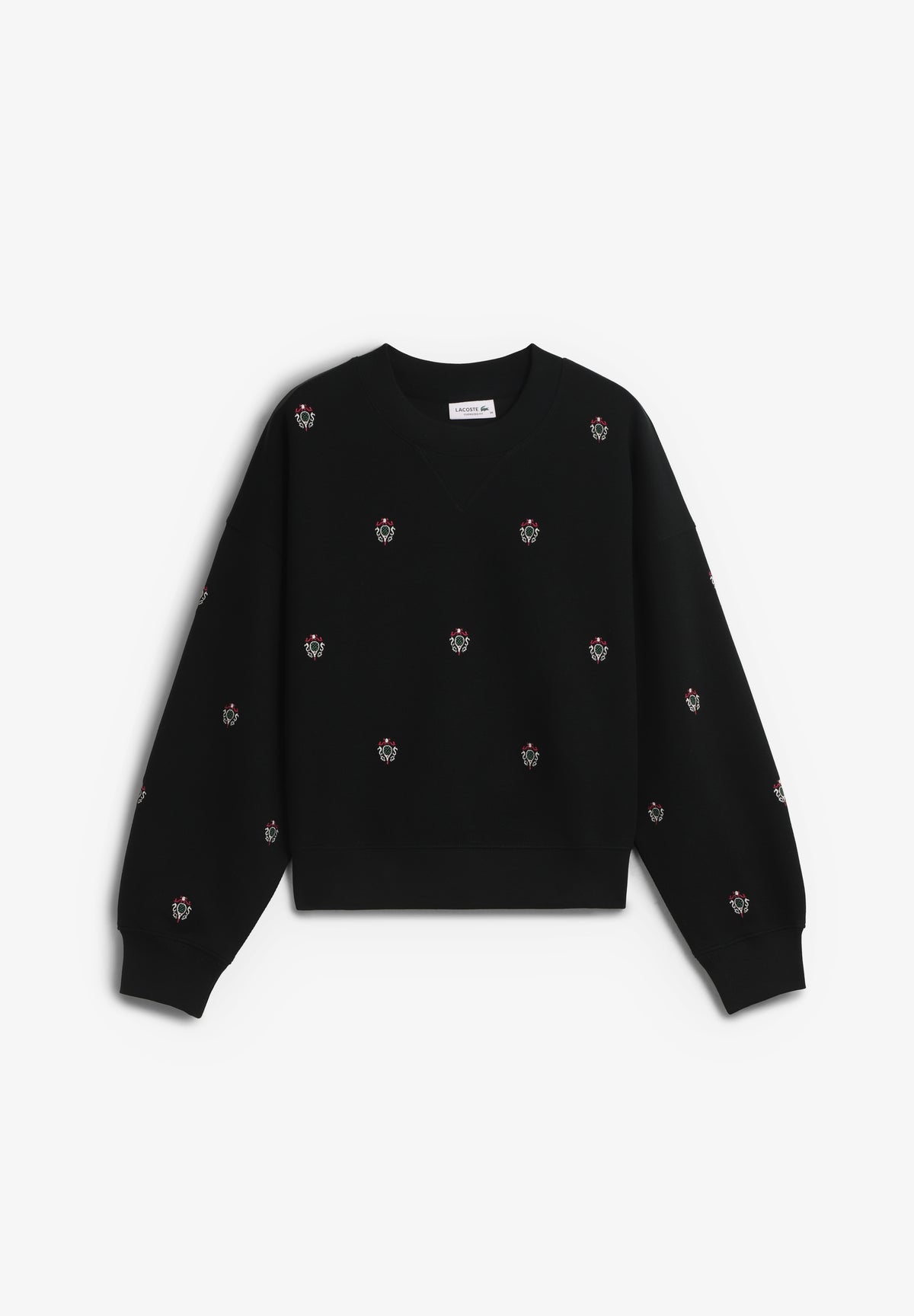 LACOSTE | SUDADERA BORDADOS MUJER