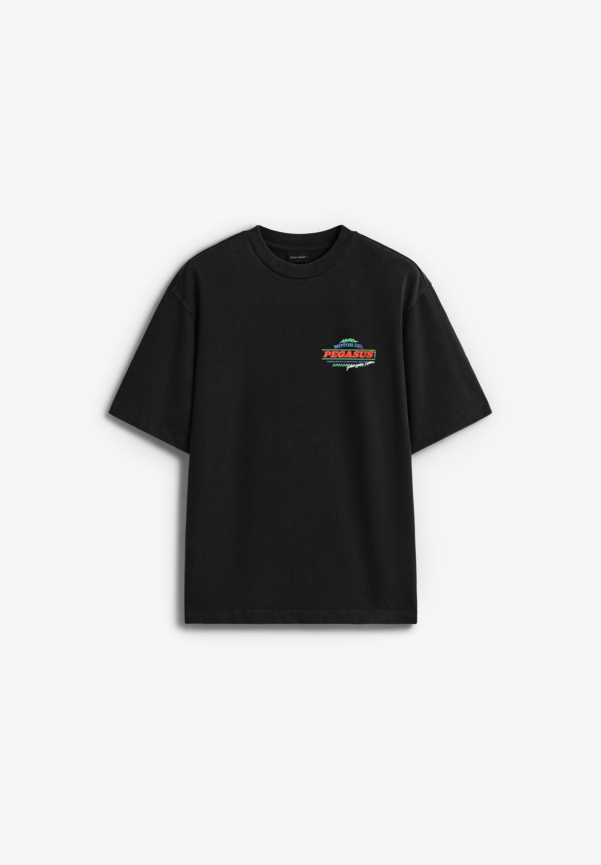 GOODIES SPORTIVE | MOTOR OIL BLACK TEE