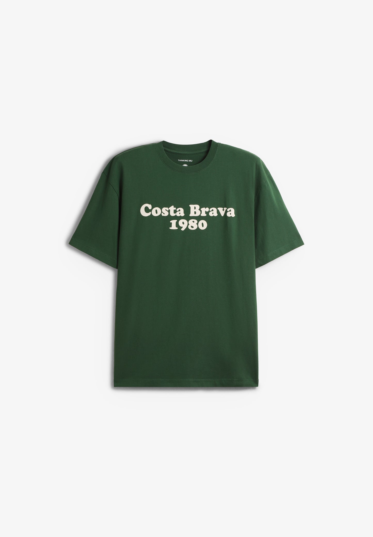 THINKING MU | COSTA BRAVA DARK GREEN AARON TEE