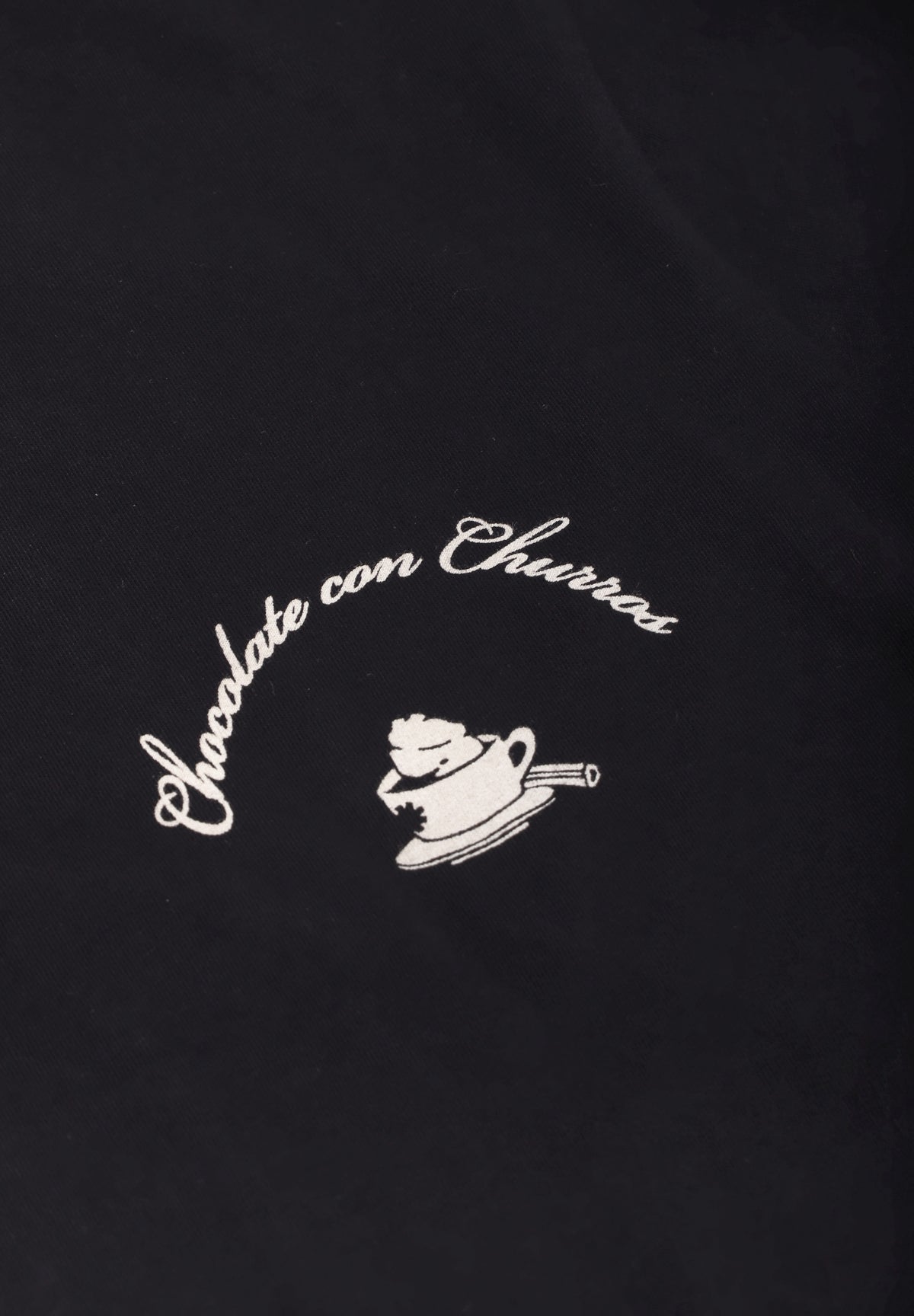 THINKING MU | CHURROS BLACK ZACH TEE
