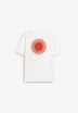 THINKING MU | SOL CONTRAST WHITE AARON TEE