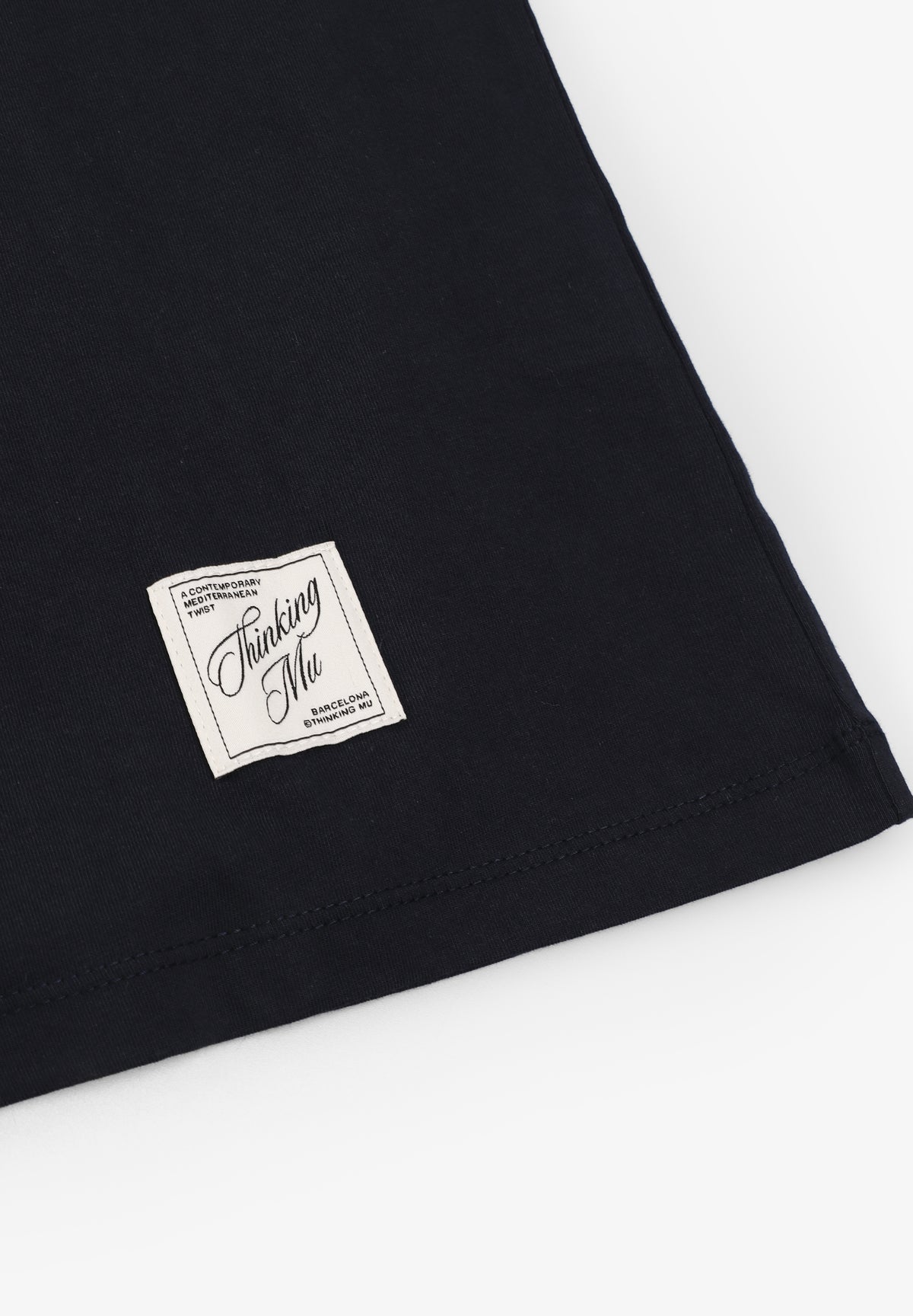 THINKING MU | NAVY EMILIO 2R TEE