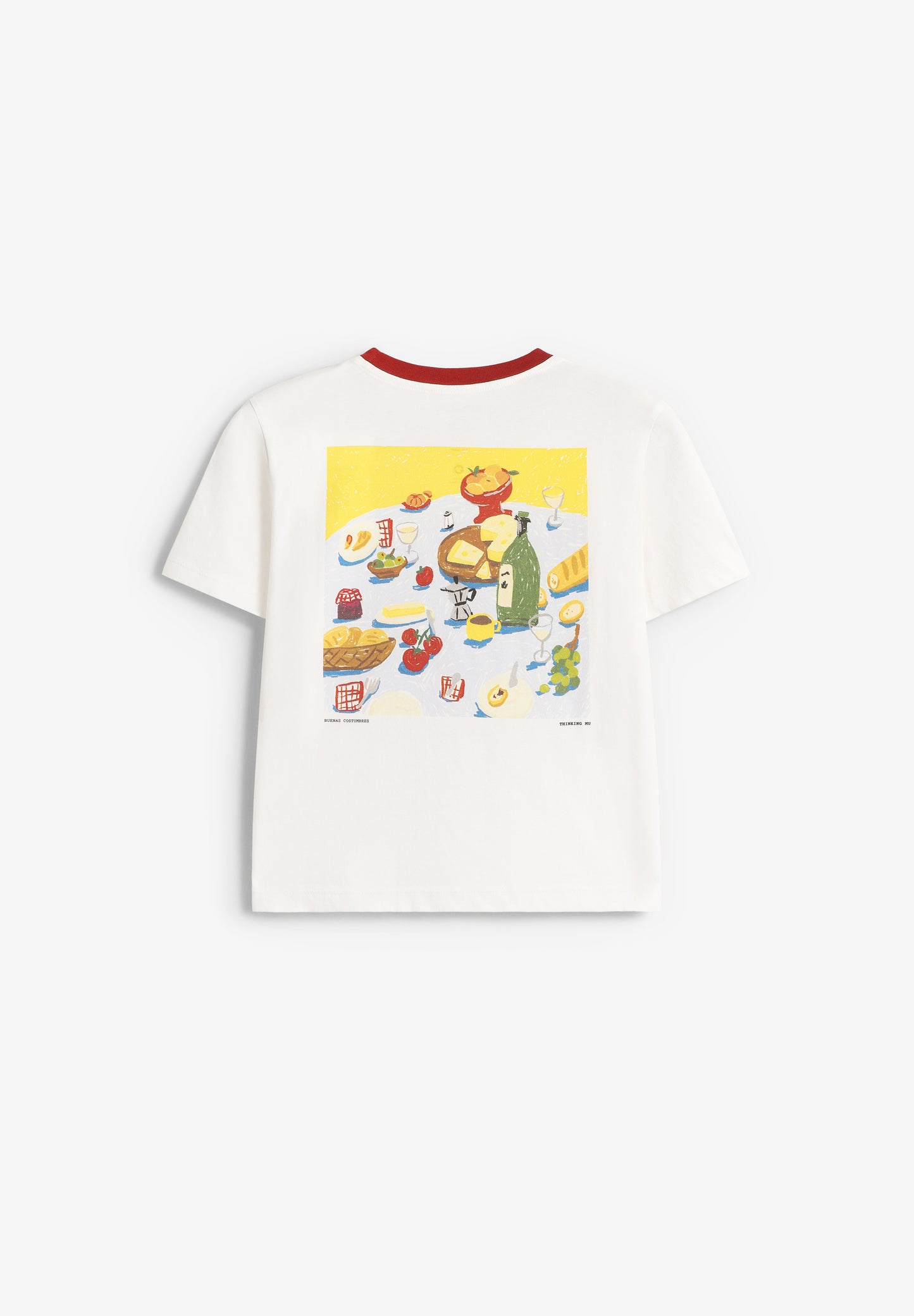 THINKING MU | COSTUMBRES WHITE ZOWIE TEE
