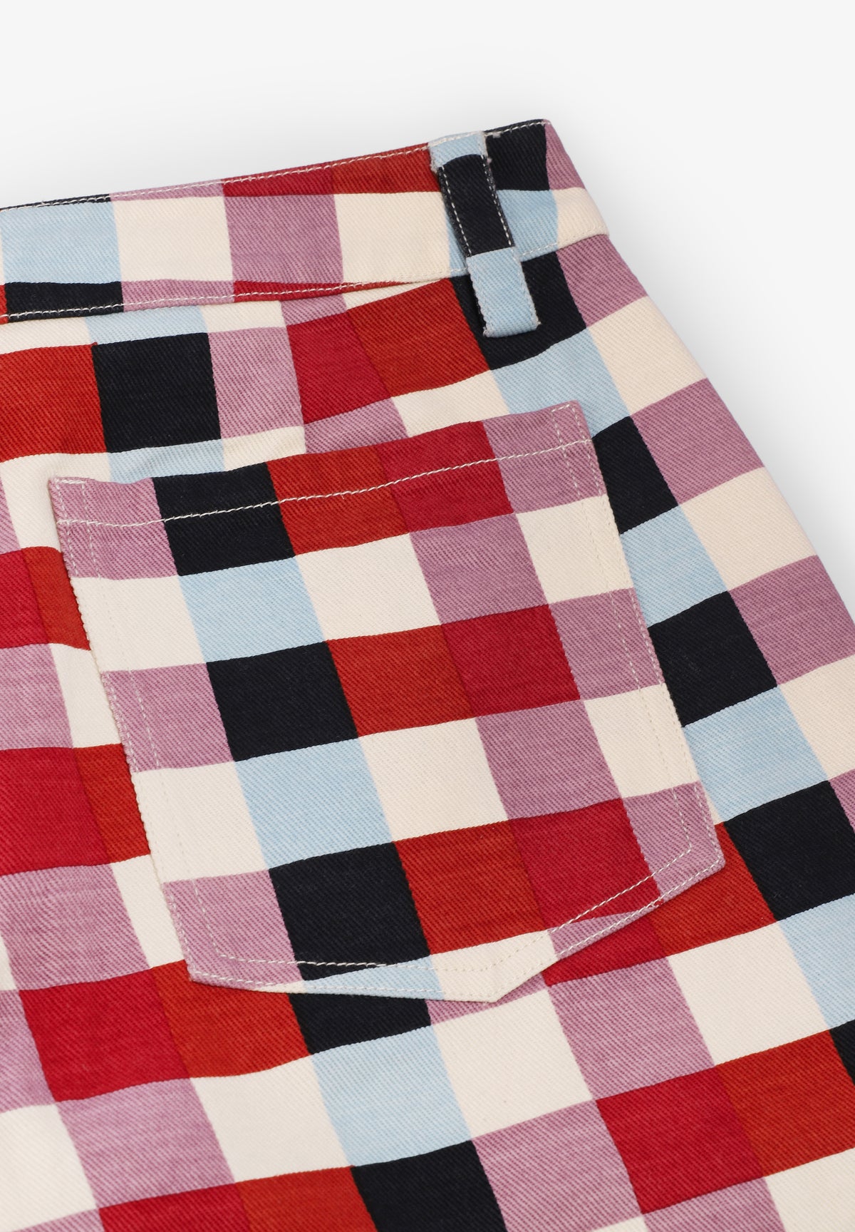 THINKING MU | CHESHIRE CHECKS SERENA PANTS