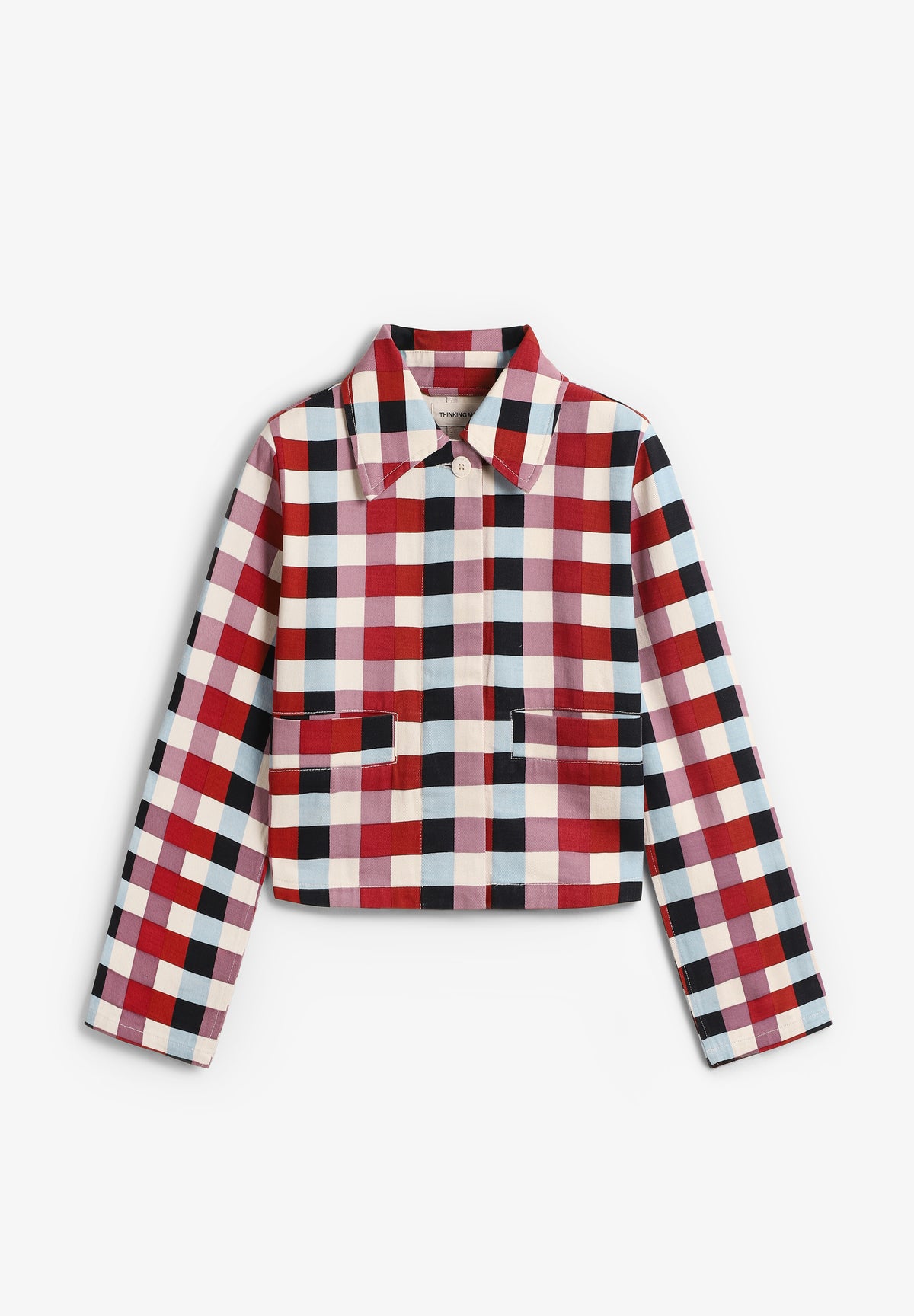 THINKING MU | CHESHIRE CHECKS ASTRID JACKET