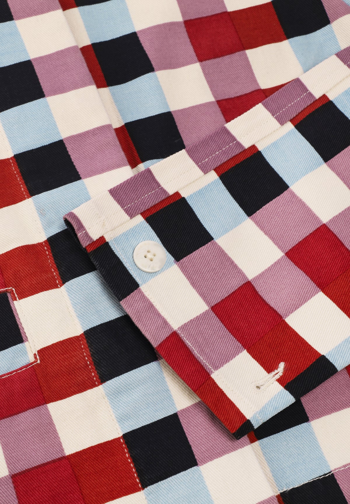 THINKING MU | CHESHIRE CHECKS ASTRID JACKET