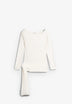 THINKING MU | WHITE GIULIA TOP