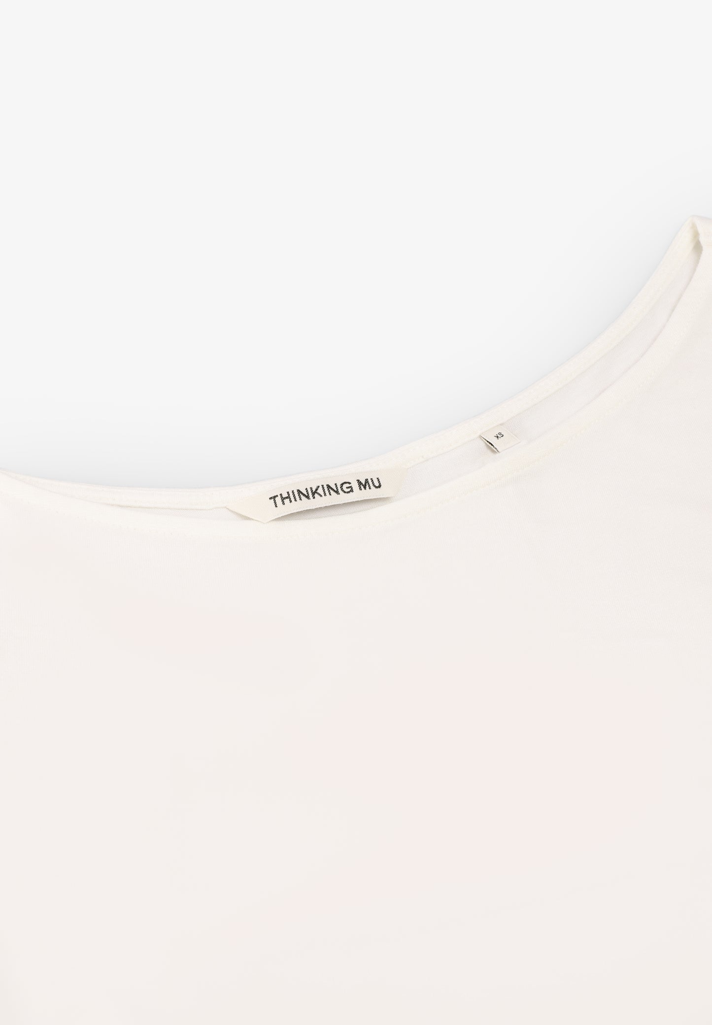 THINKING MU | WHITE GIULIA TOP
