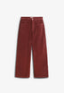 THINKING MU | MAHOGANY CORDUROY HEDDA PANTS
