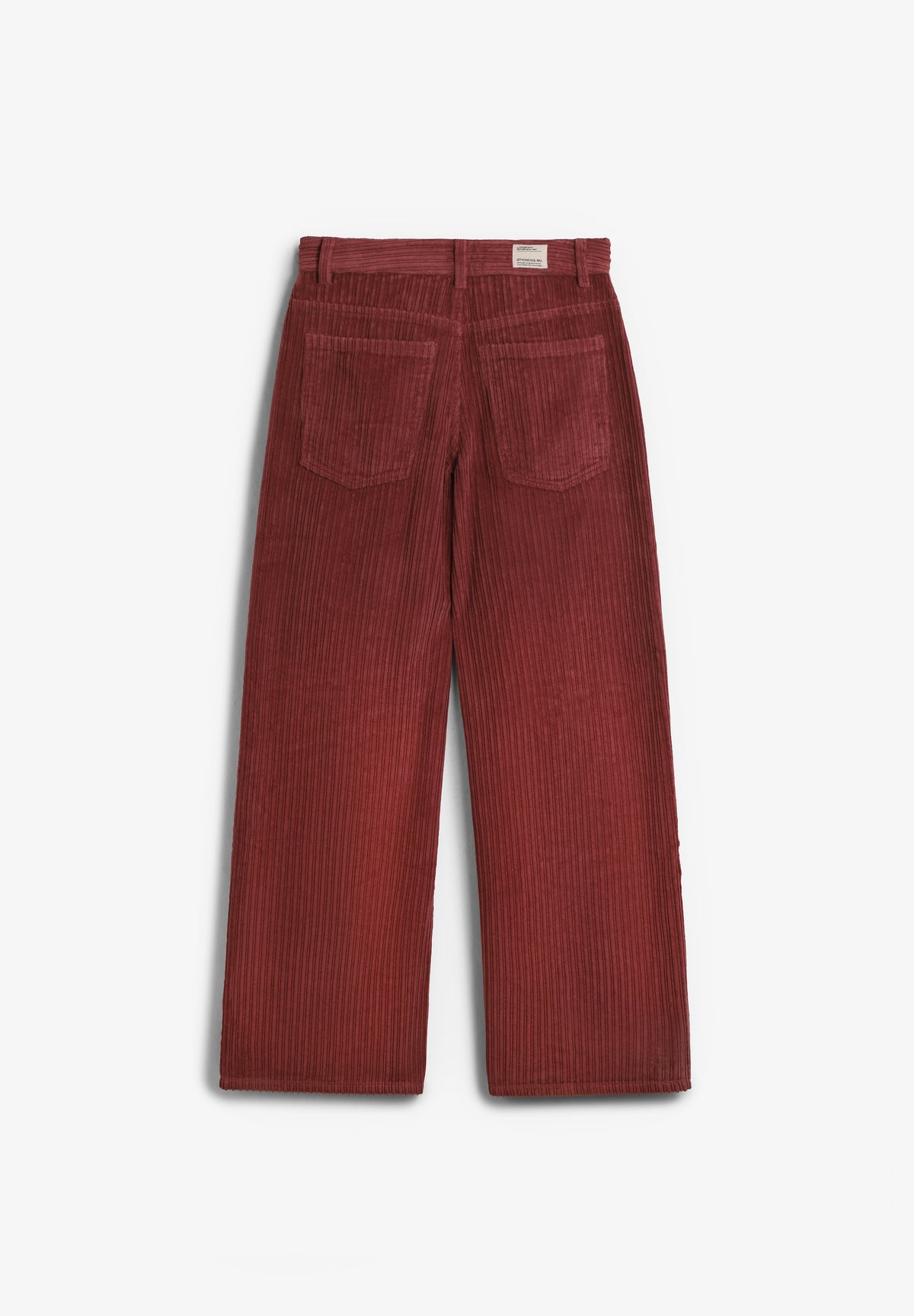 THINKING MU | MAHOGANY CORDUROY HEDDA PANTS
