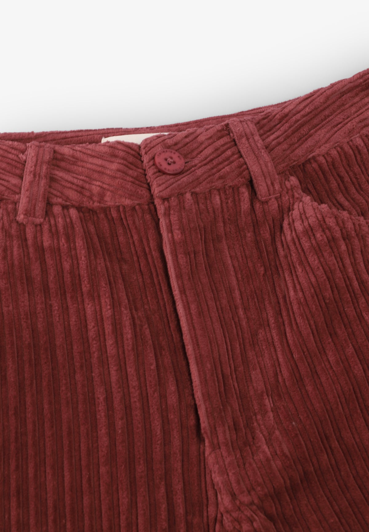 THINKING MU | MAHOGANY CORDUROY HEDDA PANTS