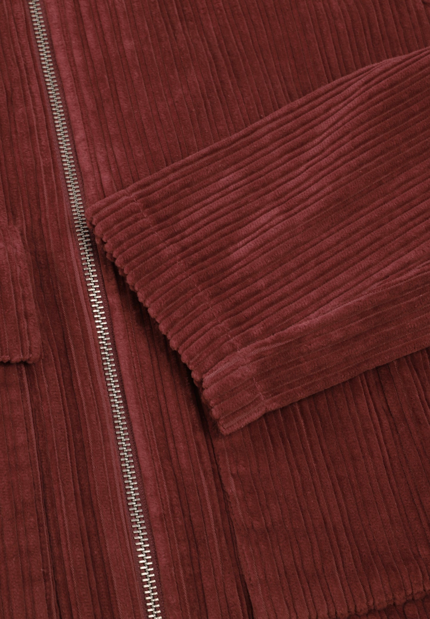 THINKING MU | MAHOGANY CORDUROY DELIA JACKET