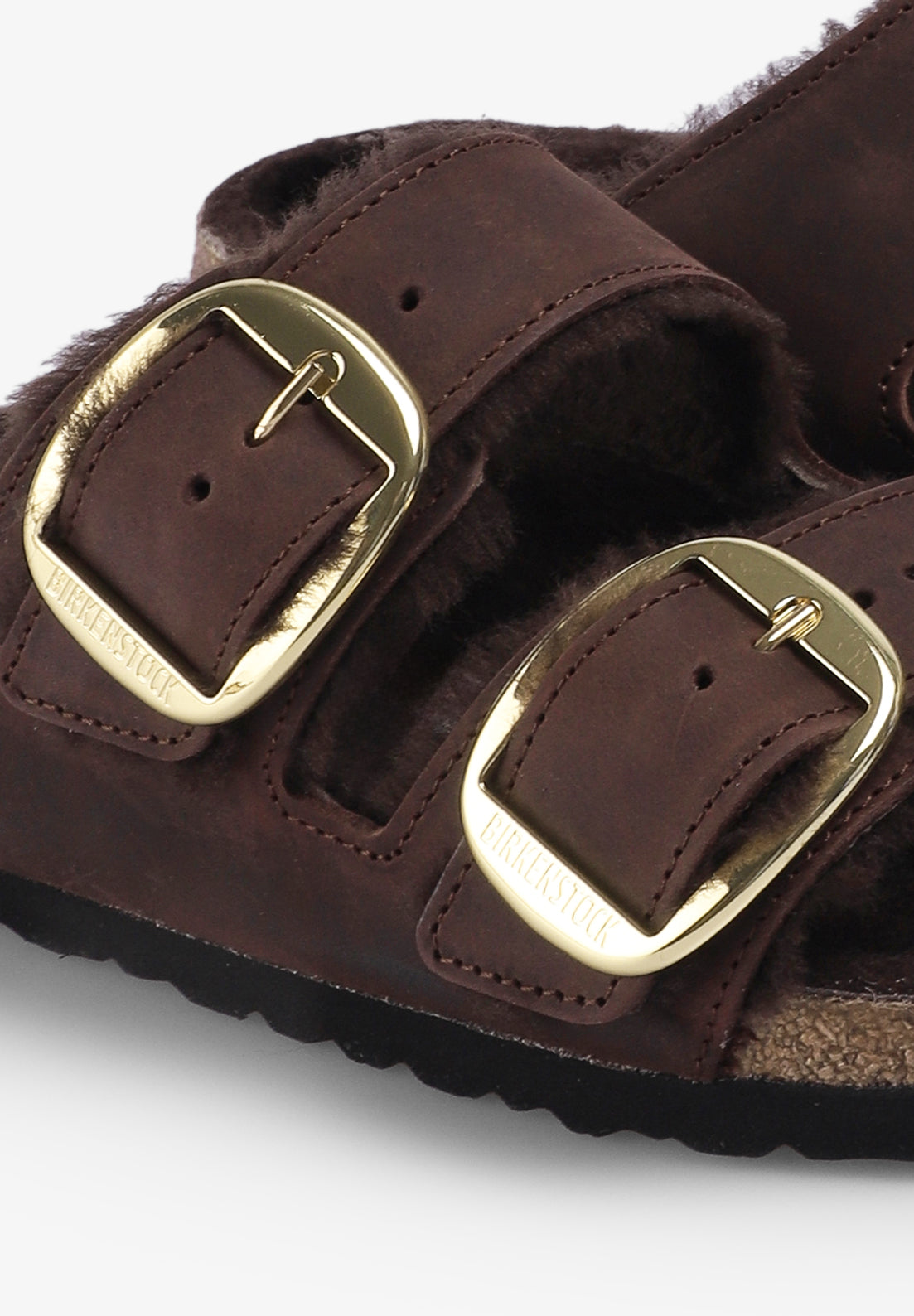 BIRKENSTOCK | ARIZONA BIG BUCKLE SHEARLING OILED LEATHER