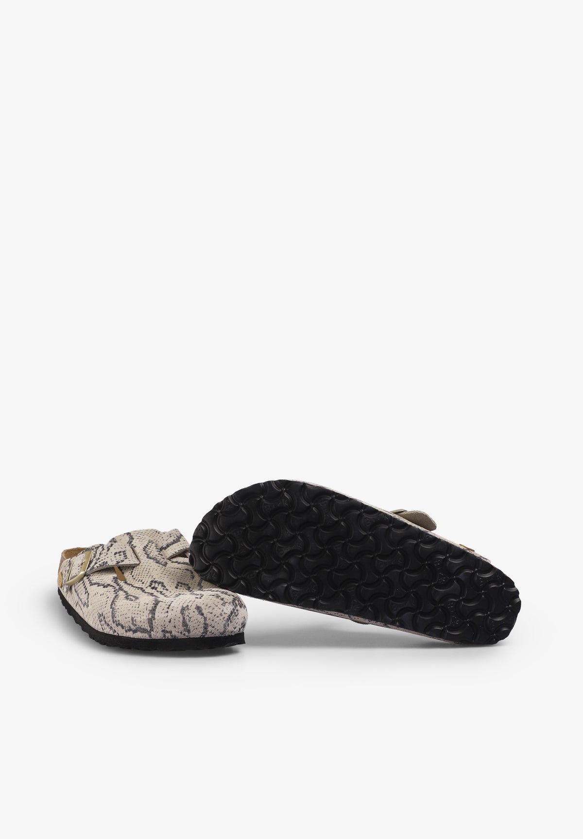 BIRKENSTOCK | BOSTON RIVET LOGO SUEDE LEATHER