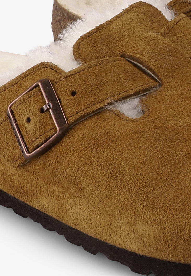 BIRKENSTOCK | BOSTON SHEARLING SUEDE LEATHER