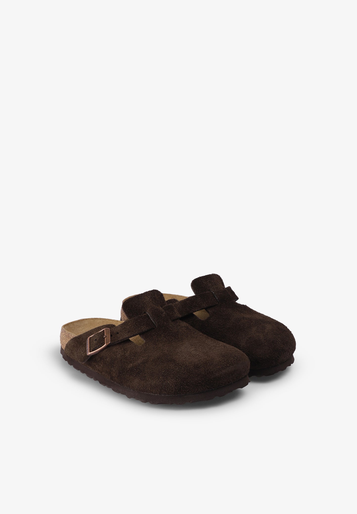 BIRKENSTOCK | ZUECO BOSTON SOFT FOOTBED SUEDE LEATHER MUJER