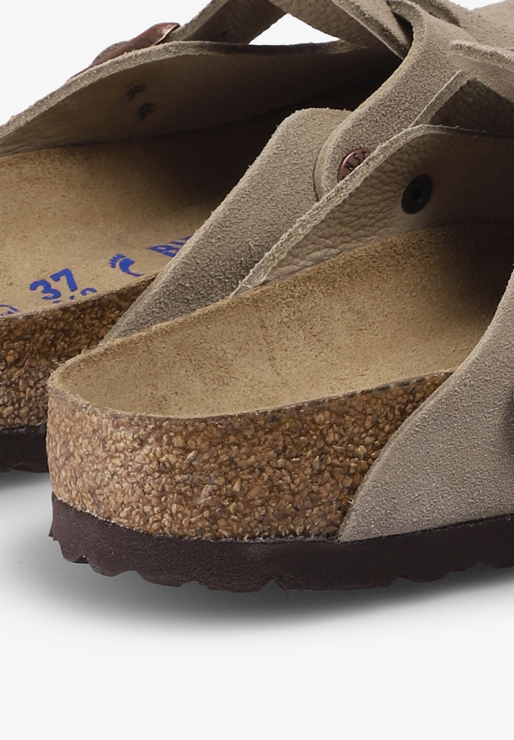 BIRKENSTOCK | ZUECO BOSTON SOFT FOOTBED SUEDE LEATHER MUJER