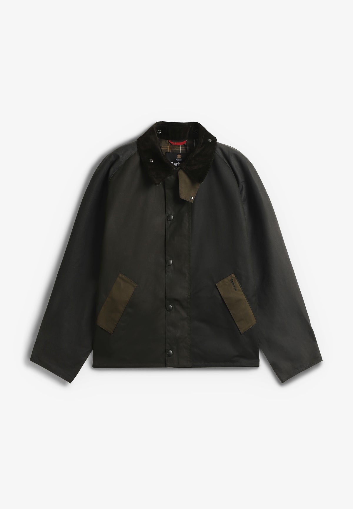 BARBOUR | CHAQUETA ENCERADA PATCHWORK TRANSPORT