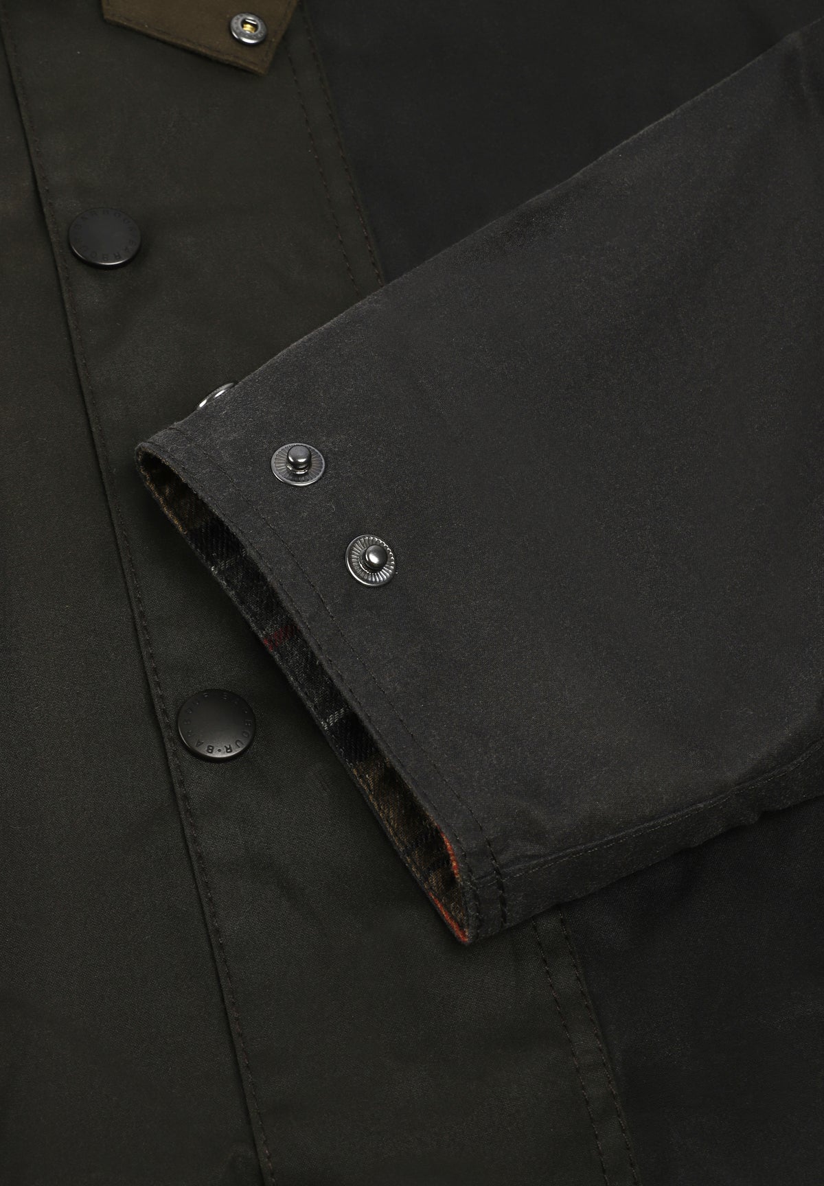 BARBOUR | CHAQUETA ENCERADA PATCHWORK TRANSPORT
