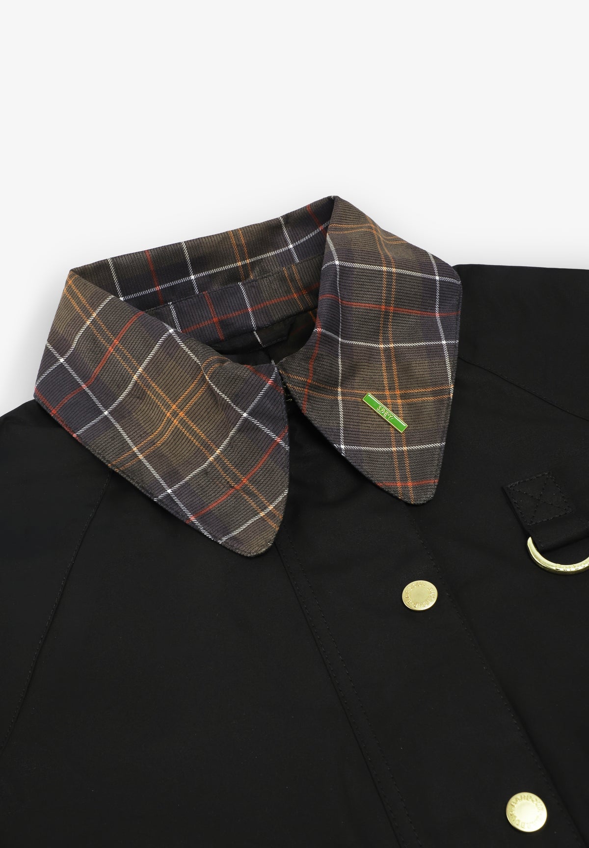 BARBOUR | BARBOUR ICONS TARTAN COLLAR SPEY WAX JACKET