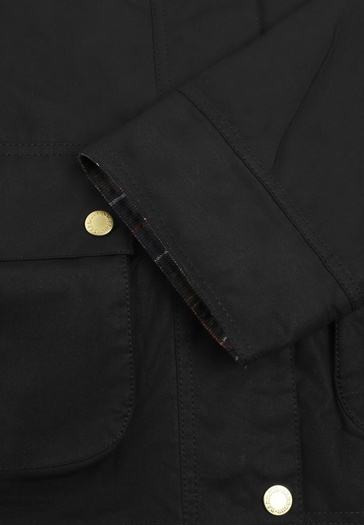 BARBOUR | BARBOUR ICONS TARTAN COLLAR SPEY WAX JACKET