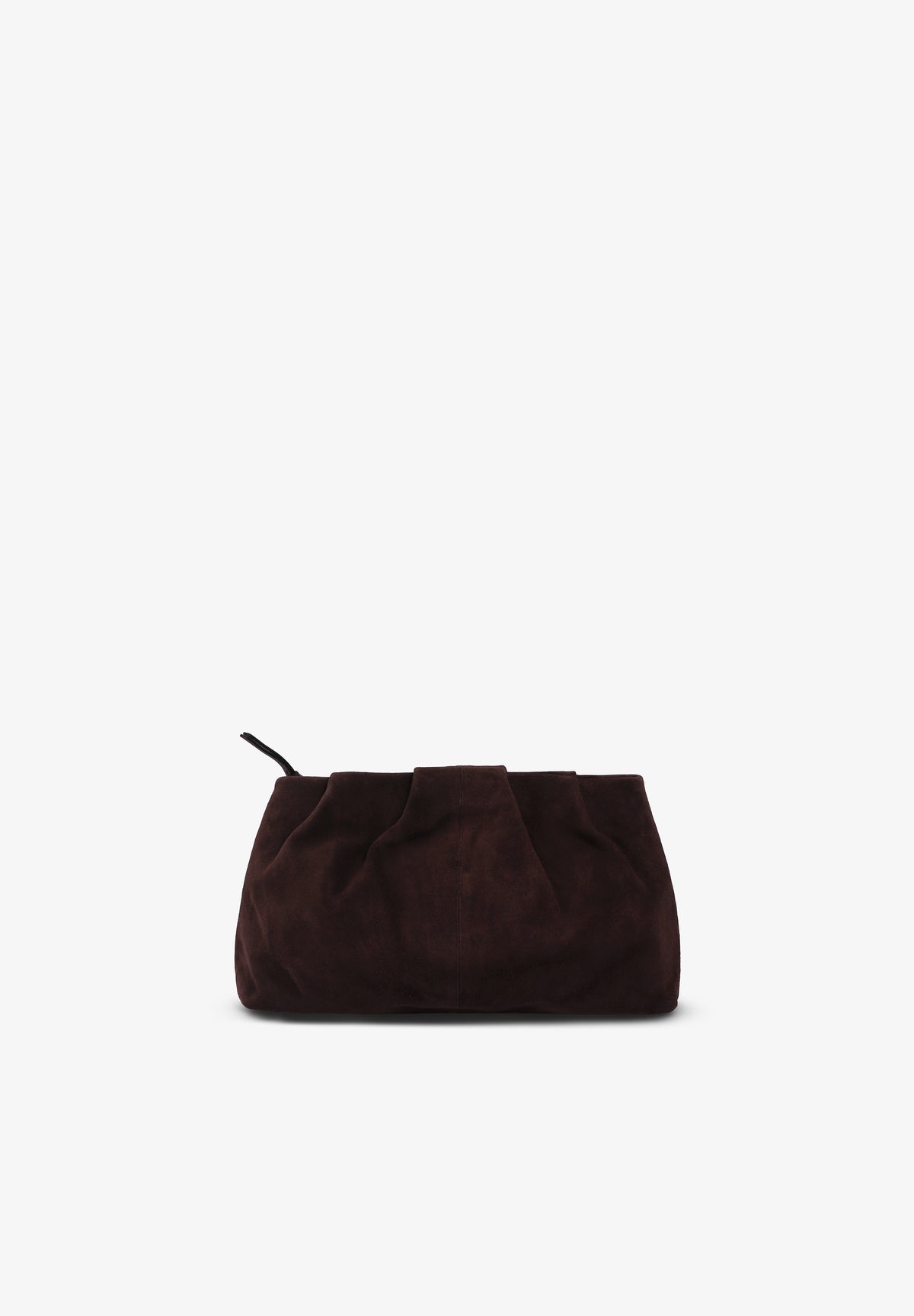 BECKSONDERGAARD | SUEDE CLUTCH BAG
