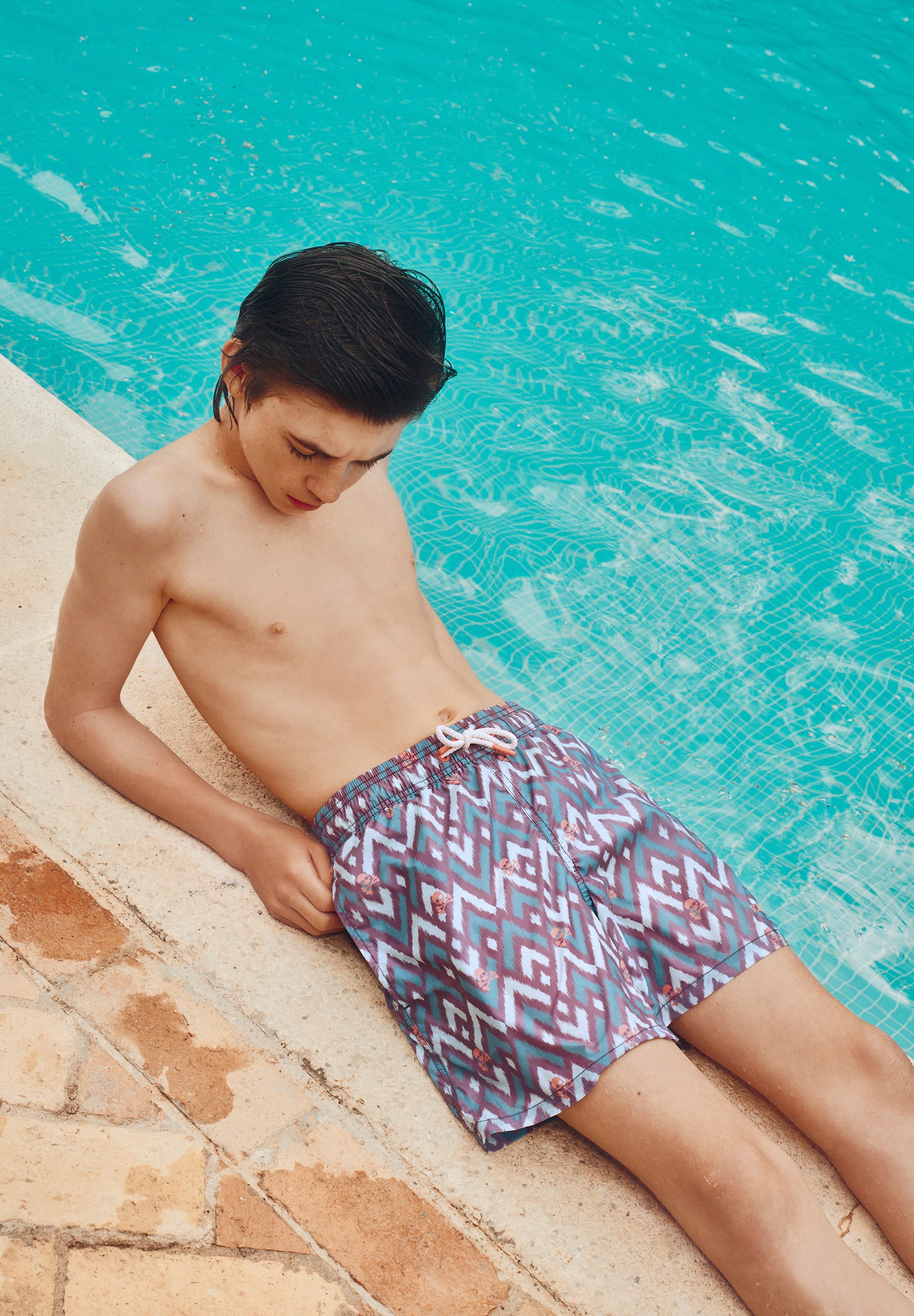 BAÑADOR ESTAMPADO IKAT
