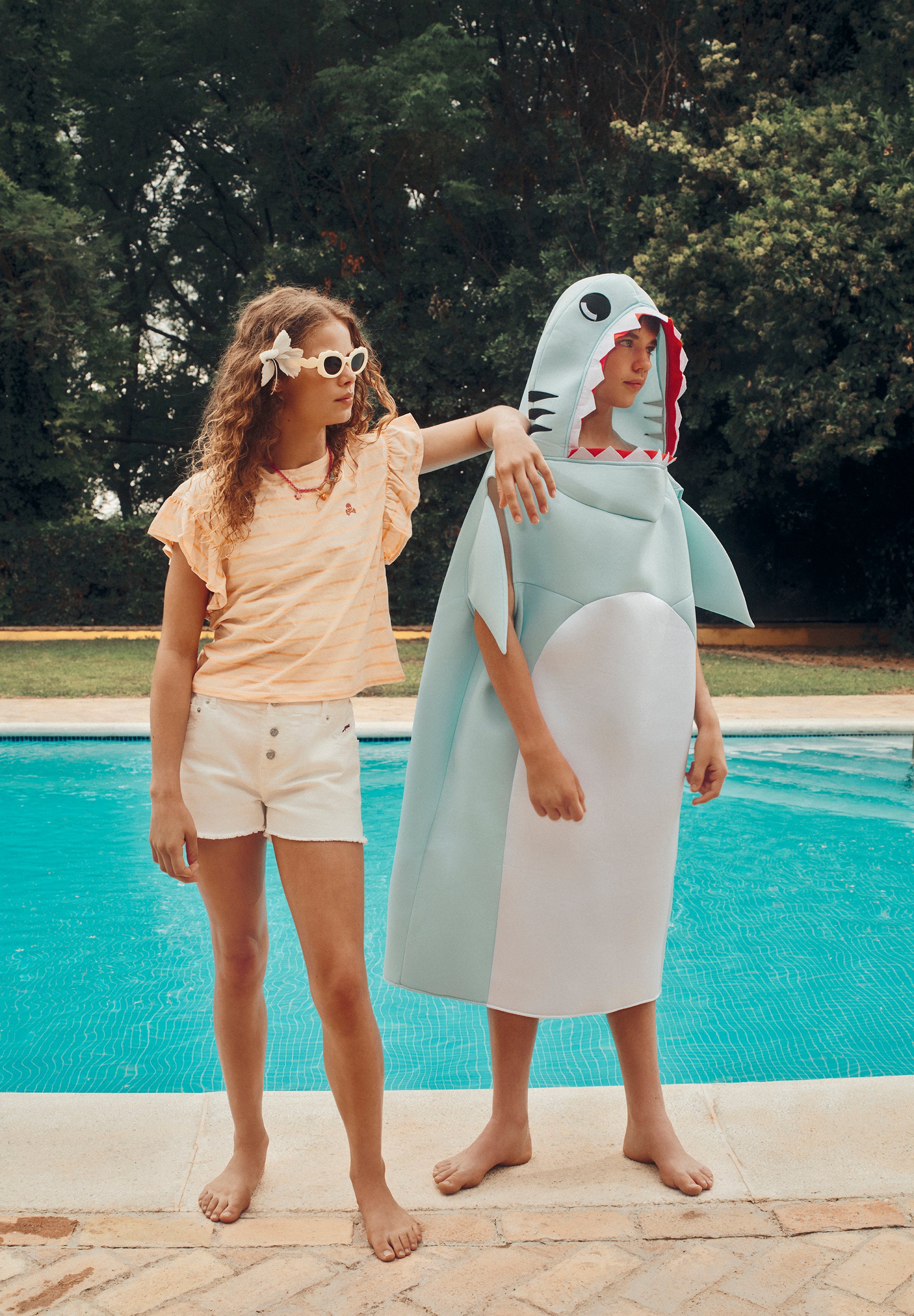 SHORTS DENIM EFECTO LAVADO