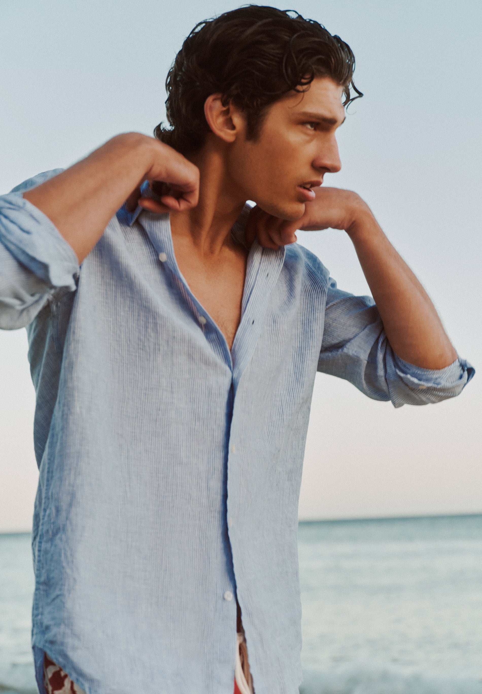 CAMISA LINO SLIM FIT
