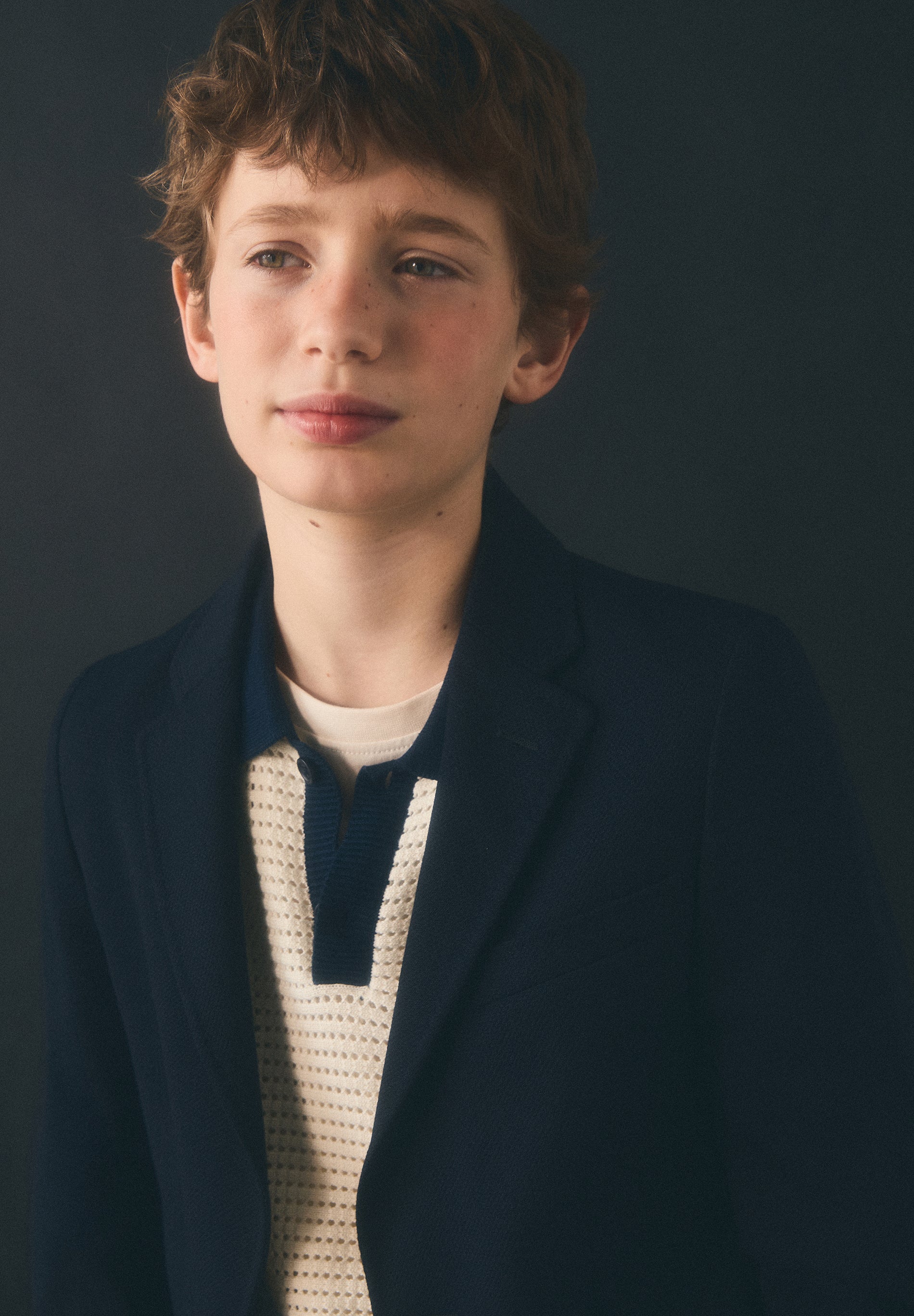 POLO TRICOT CONTRASTE