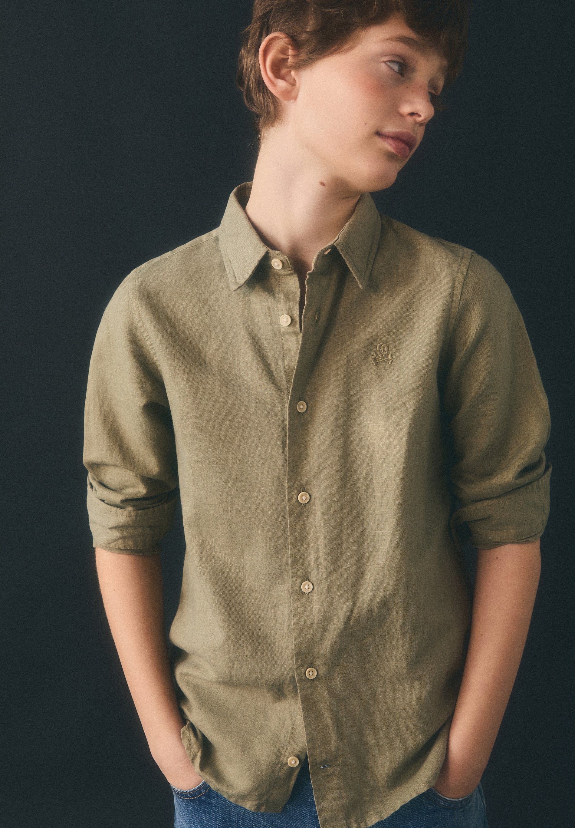 CAMISA CALAVERA REGULAR FIT